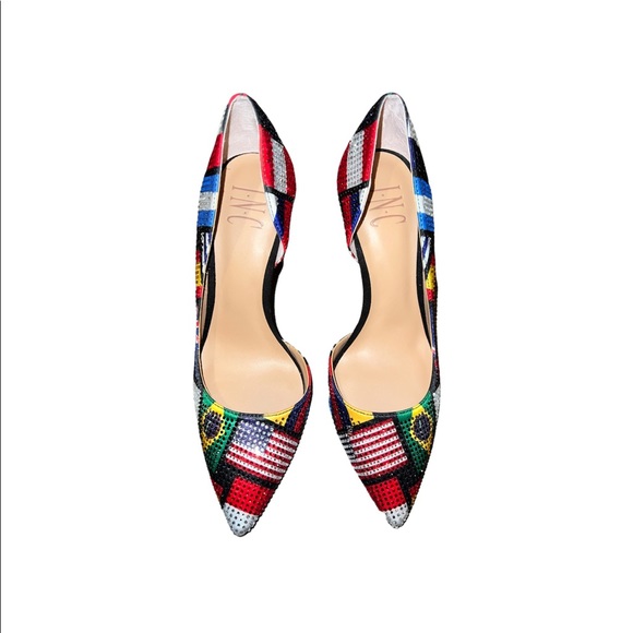 INC International Concepts Kenjay D’Orsay Flag Pumps - Picture 3 of 8